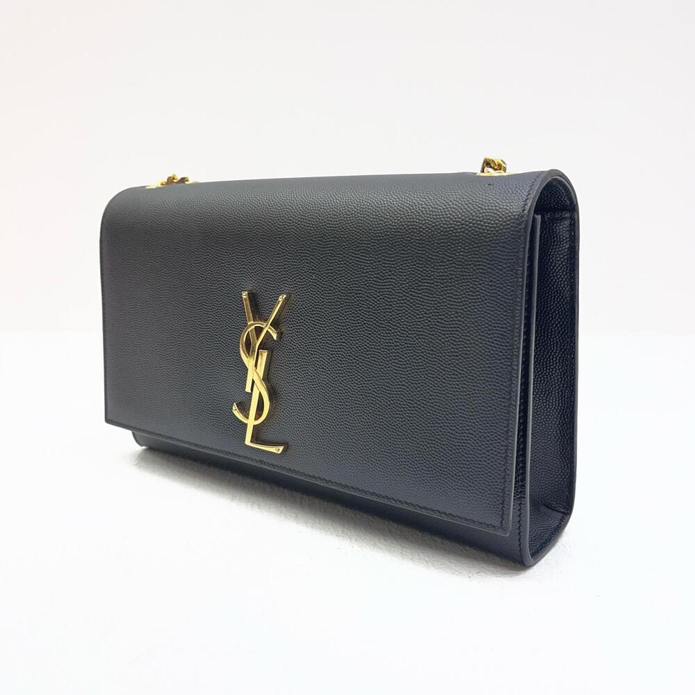 SAINT LAURENT KATE Shoulder Bag Black